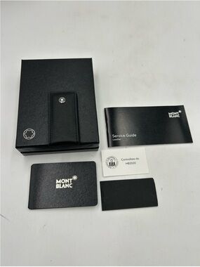 Mont Blanc 4810 Westside money clip. Black NWT.